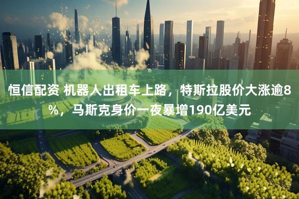 恒信配资 机器人出租车上路，特斯拉股价大涨逾8%，马斯克身价一夜暴增190亿美元